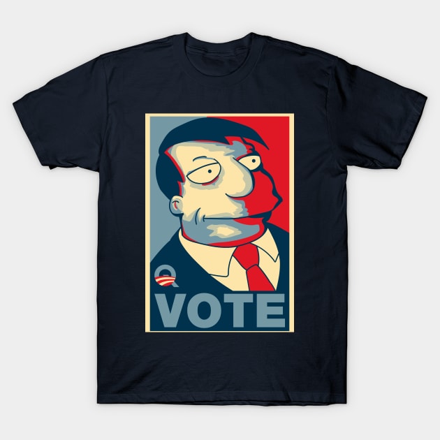 Vote Quimby! T-Shirt by NathanielF